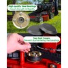 Pre-Installed Bearings Idler Pulley Kit Compatible with Toro 30" Timemaster