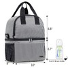 Teamoy Breast Pump Bag Tote with Cooler Compartment for Breast