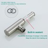 SEABEFORE Bottle P Trap Classical Round Sink Bathroom Waste Pipe
