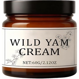 Crema de ñame silvestre natural para el equilibrio hormonal 60 g, crema de ñame hidratante para el cuidado la piel las mujeres