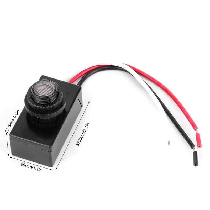 10V‑50VDC Street Lamp Photocell Light Control Sensor Miniature LED Automatic