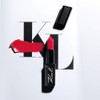 L'Oréal Paris Karl Lagerfeld Contrasted Lipstick in Rocky Dark Red