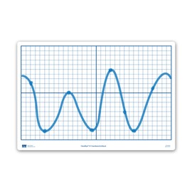 EAI Education X-Y Coordinate Grid Dry-Erase Boards: 11" x 16" Double-Sided - Set of 10