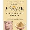TANOSHII Mountain-Mined Multani Mitti Powder, 100% Natural Clay Face Mask,