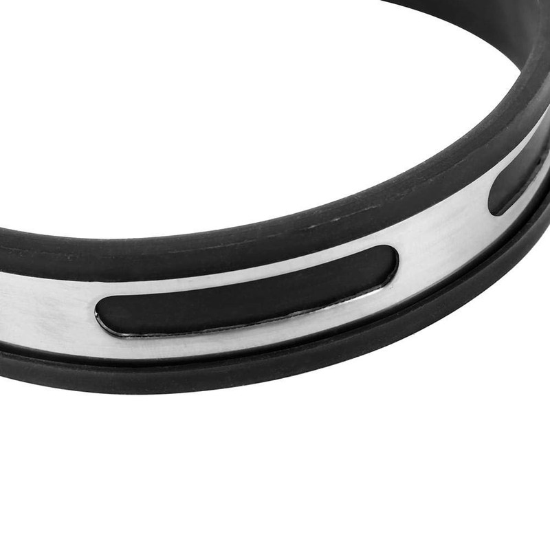 EVGATSAUTO Motorcycle Exhaust Pipe Bracket,Stainless Steel Motorcycle Semicircle Exhaust Muffler