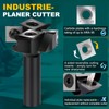 BALUGAEA CNC Spoilboard Surfacing Router Bits 1/2'' Shank, 1-1/2'' Diameter