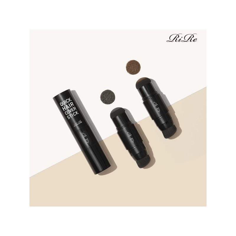 1+1 Lir Quick Hair Cover Stick 2color Hair Stick_Natural Black+Natural