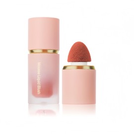 Melemando 7 Colors Highly Pigmented Liquid Blush, Built-in Sponge Tip Sculpted Complexion Wand Contour Long Lasting Cream Mini Blush(02)