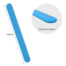 4 Pack Silicone Stir Sticks, Reusable Silcone Wax Sticks for Epoxy Resin, Paint, Mixing, Popsicle, Liquid, DIY Crafts (4)