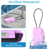 AMIR Portable Lock Box, 4 Digit Combination Lockbox, Waterproof Anti-Theft
