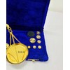 Vintage Brass Balance Weighing Scale Polished With Velvet Box With