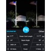 SUNVIE 30W LED Spot Lights Outdoor 5000K Daylight Flag Pole