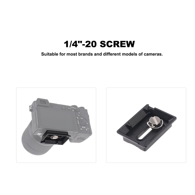 Quick Release Plate for DJI Ronin RS 2/RSC 2/RS 3/RS