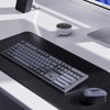 AUSDOM Wireless Keyboard and Mouse Combo: 2.4G Full-Sized Rechargeable Cordless