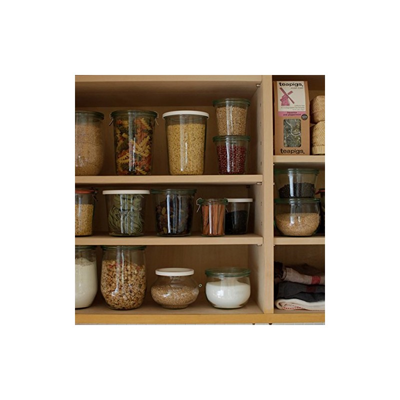 Rasalhanut WECK Plastic Cover for Glass Canisters, Medium Size