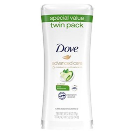 Dove Womens Antiperspirant Deodorant For Sweat Block Cool Essentials 48-Hour Deodorant Protection, 2.6 Ounce (Pack of 2)