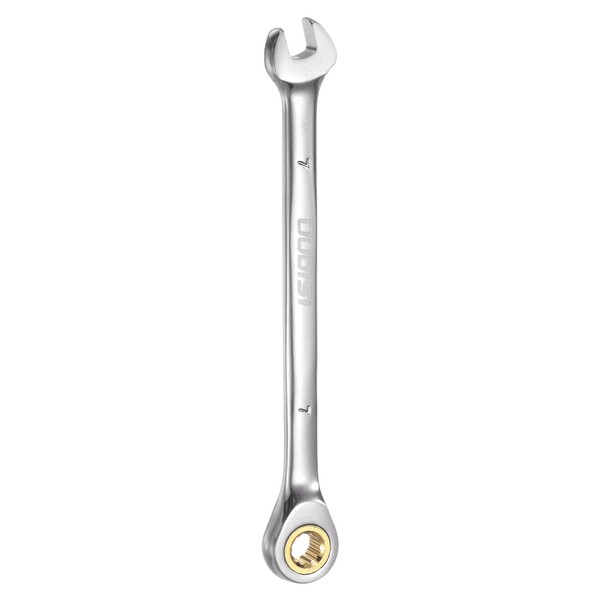 sourcing map Ratcheting Combination Wrench Metric, 7mm, 12 Point 72-Tooth