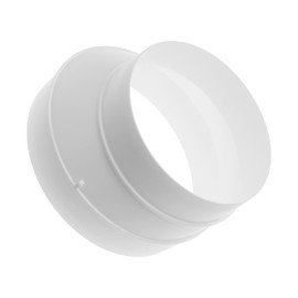 6" to 5" Duct Reducer Round Reducer Duct Fitting Pipe Increaser Reducer PVC DWV (Drain, Waste and Vent) Reducing Coupling (Plastic, 6 inch to 5 inch)