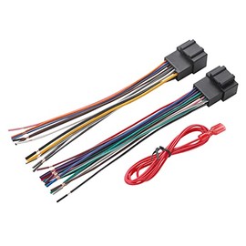 NuIth Aftermarket Radio Wiring Harness Connector Adapter Replacement for GM Chevy 2007-2015, GMC 2006-2017, Buick 2007-2014 Install Car Stereo Wire Cable Plug Non-Amplified System