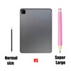 Wuyituart 2 Pcs Jumbo Wooden Pencils 13.4 Inch Funny Pink