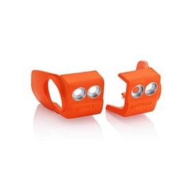 Acerbis Fork Shoe Protectors - 16 Orange (2709720237)