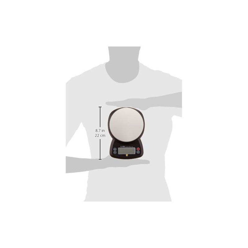 Jennings CJ-4000 Compact Digital Weigh Scale 4000g x 0.5g PCS