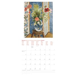 Henri Matisse 2025 - Wall Calendar - Brochure Calendar - 30 x 30 - 30 x 60 Open - Art Calendar