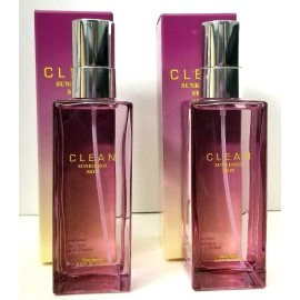 Clean 2 pk CLEAN SUNKISSED SKIN Eau Fraiche Body Splash Mist Spray 5.9 oz each SEALED