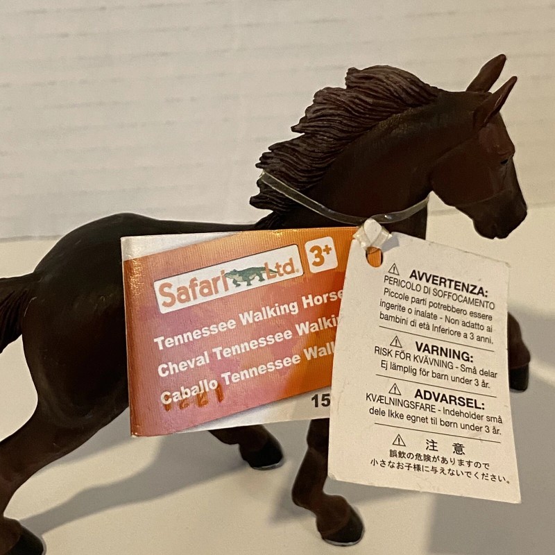 Tennessee Walking Horse Figurine - Lifelike 5.25" Model Figure