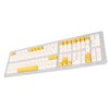 Keyboard Keycaps Bee Milk Subject PBT Material OEM Height Dye