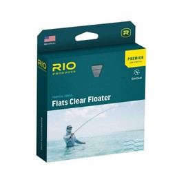 RIO Products Premier Flats Clear Floater, Tropical Series, Clear Floating Tip for Stealth in Saltwater, 100 FT Length, Clear, Line Weight #9