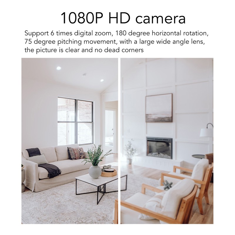 Wireless Security Camera 1080P HD Night Vision Two Way Voice