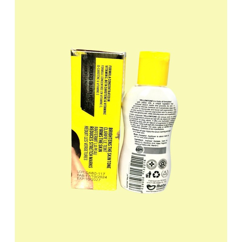 Yellow Tone Beauty Oil 30 ml + Serum 30mL.