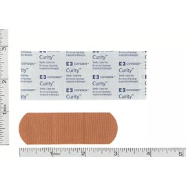 Curity™ Flexible Fabric Adhesive Bandage, 1 x 3IN, Case of 1200