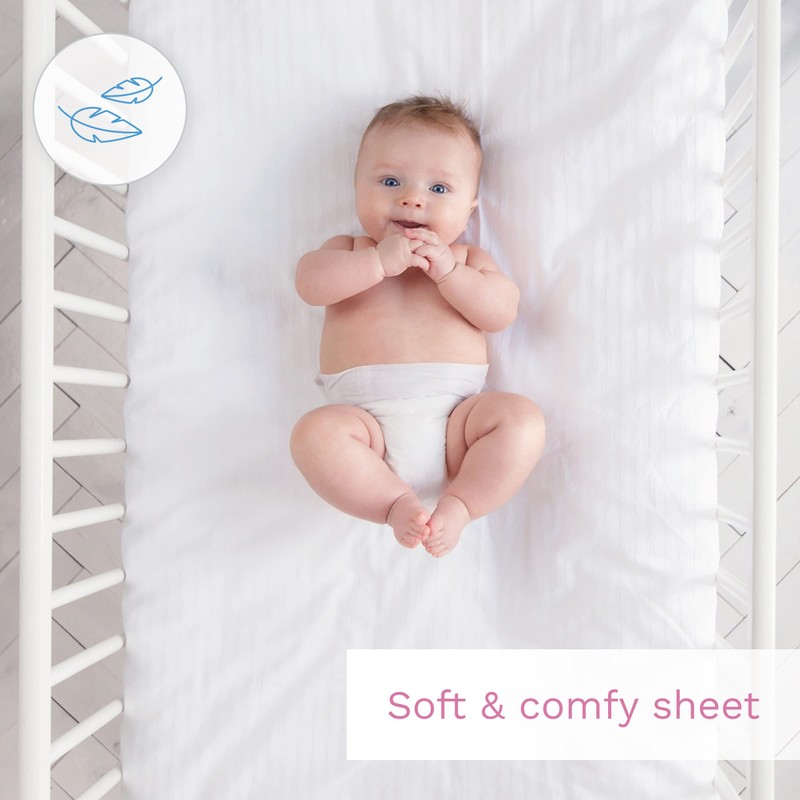 5 Piece Baby Bedding Duvet Pillow with Covers & Jersey