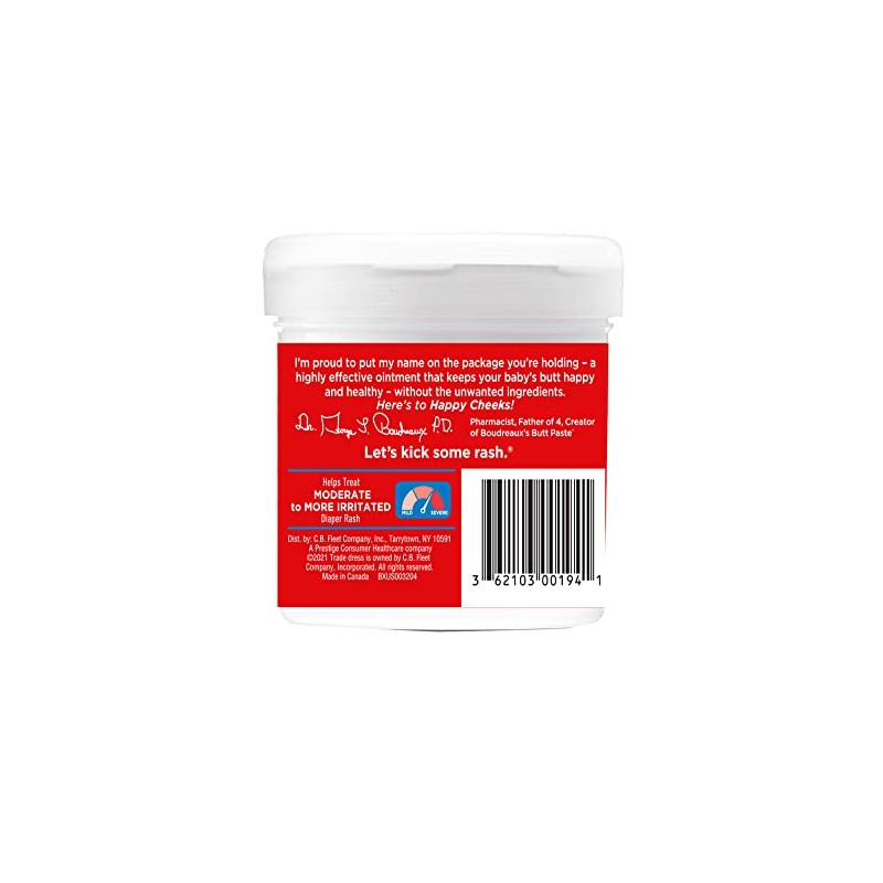Boudreauxs Butt Paste Diaper Rash Ointment Maximum Strength 14 Oz