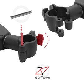 Aterapool 22630 Bike Carrier, Tow Bar Bike Carrier