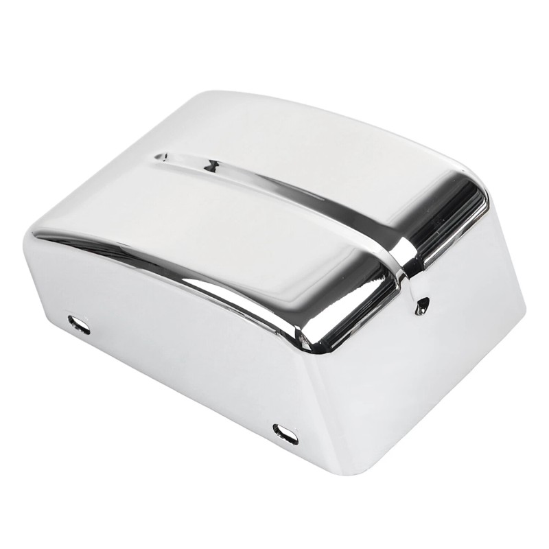 Unbranded Chrome Battery Box Side Cover For Harley Dyna Street