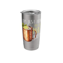 "Mint Julep Maven" Refreshing Graphic Stainless Steel Insulated Tumbler