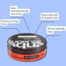 Morfose Aqua Hair Wax (175 ml, Super Aqua)