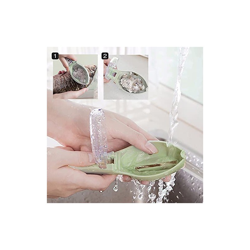 Fish Scaler, Fast Fish Scale Remover, Fish Descaler Tool Skin