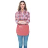 FAIRYGATE Waist Apron Adjustable Anti-dirt Waist Short with Pocket for