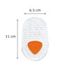 SOFSOLE 18593 Unisex Point Insole, Gel Heel Pad, Layering Type,