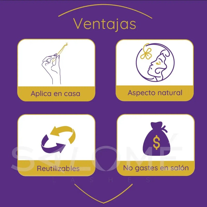 Pestañas Diy Golle Para Colocar En Casa Lash Kit P20