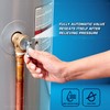 Midline Valve GUHW-QSW256 Pressure Relief Valve for Tankless Water Heater,