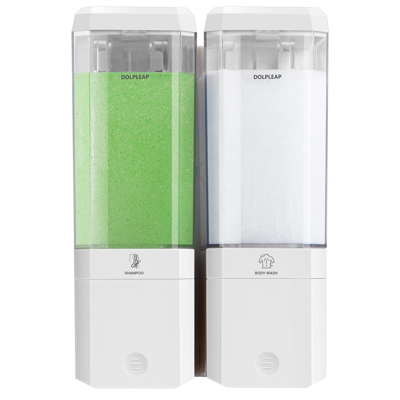 Shower Soap Dispenser No Drill Upgrade Slot Install Shampoo and