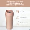 Zento Stainless Steel Vacuum Tumbler–350ml for Coffee, Tea or Water,