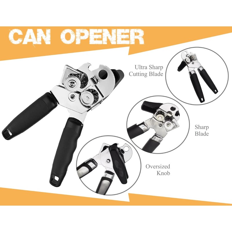 Has & Fas Stainless Steel 3 in 1 Can Opener