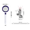 KAIYING High Pressure Handheld Shower Head with ON/OFF Pause Switch,