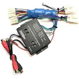 4 Channel Add an Amp Amplifier Adapter Interface to Factory Car Stereo- Made for Some Toyota + Scion: 1995-2019 Tacoma, 2000-2019 Tundra +More - No Factory JBL/Premium Amp Systems